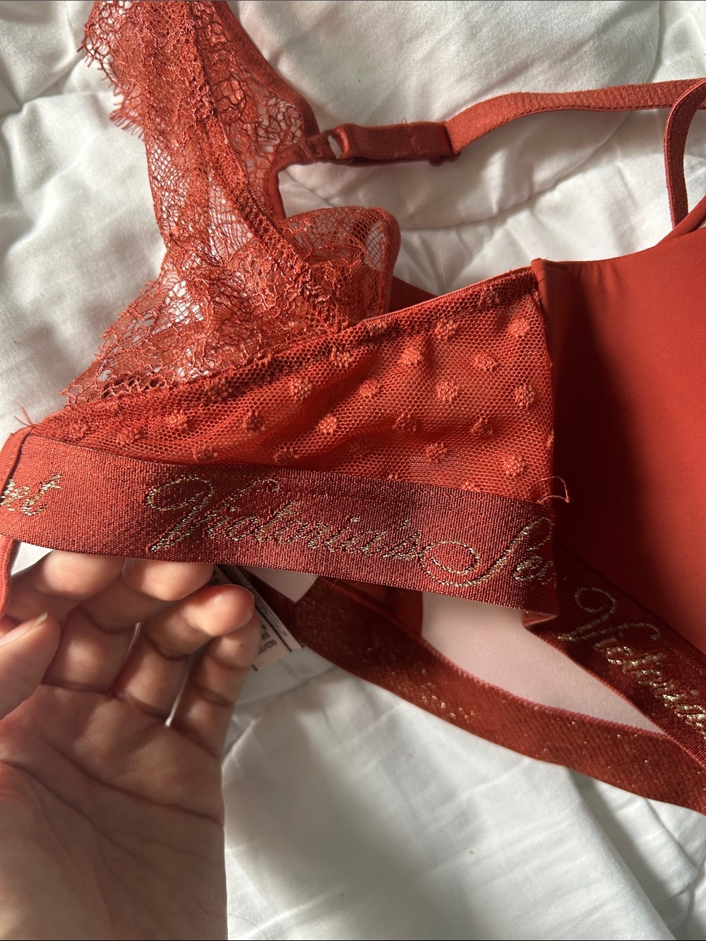 Victoria’s Secret Racerback Lace Bra - Picture 7 of 7